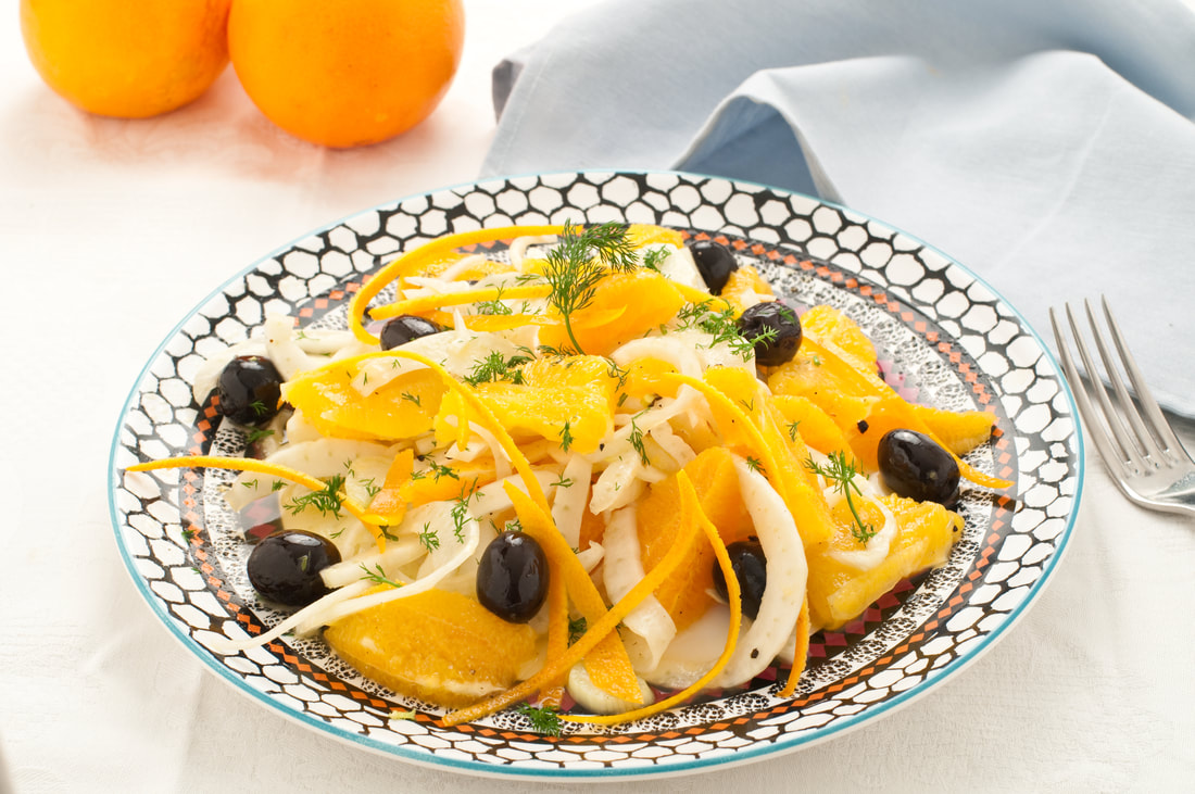 Orange And Fennel Salad - The Lazy Italian