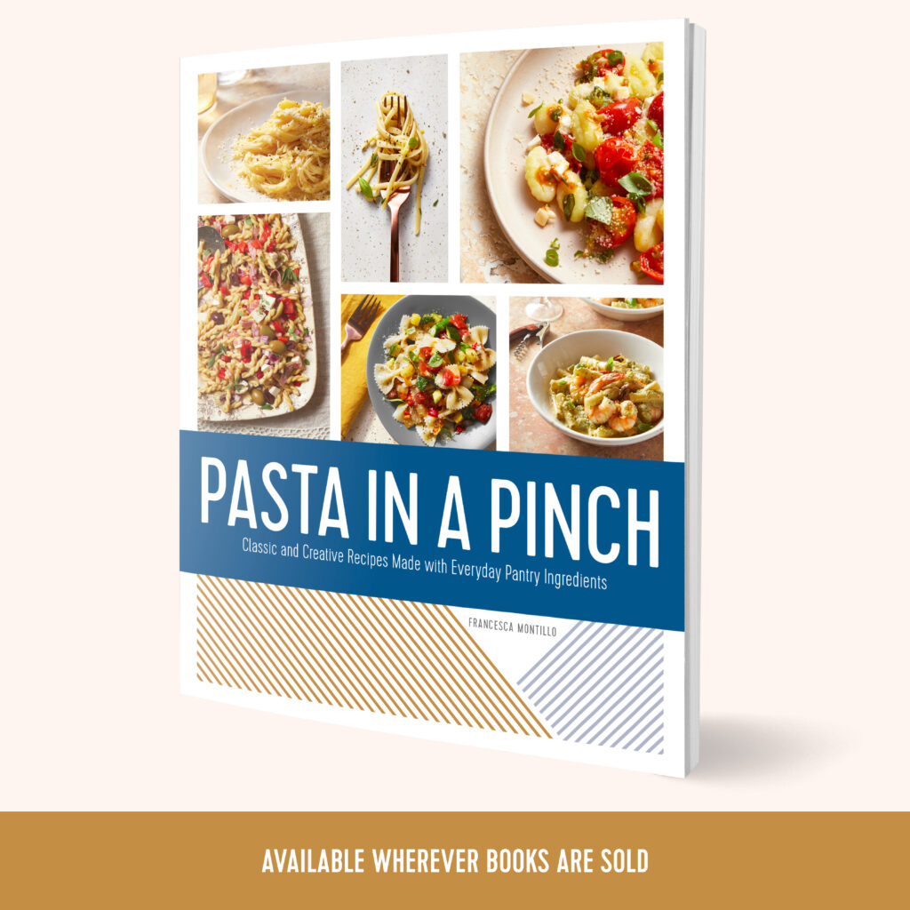 Cookbooks cover Pasta in a Pinch 